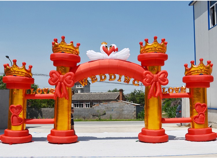 栾城结婚庆典拱门